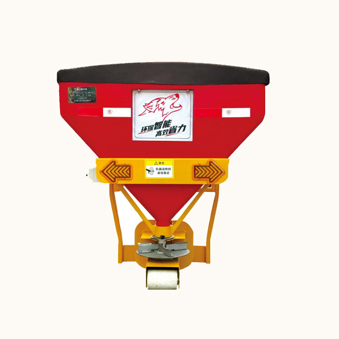 Rear-mounted snow-melting spreader